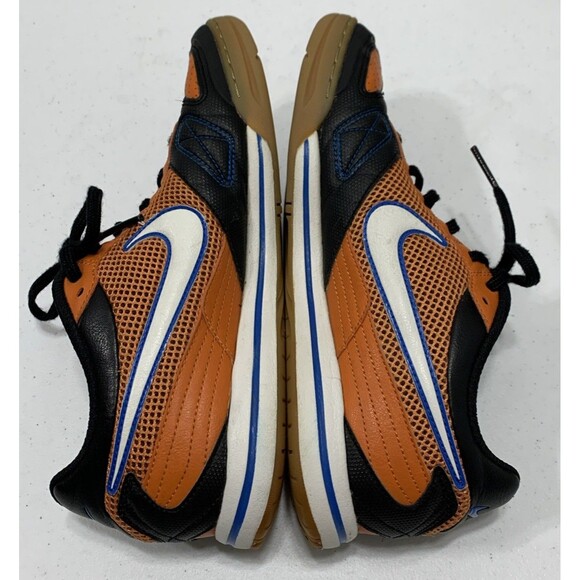 Nike Air Gato II 324784-811 Indoor Soccer Sneakers Size 7.5 Orange Black Rare main image 11